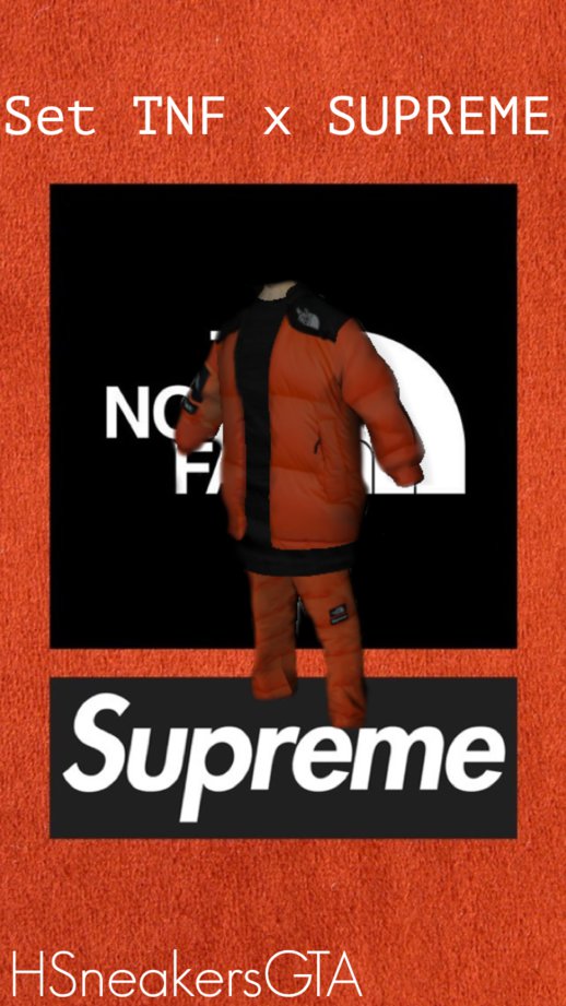 Set The North Face X Supreme for T.I.P