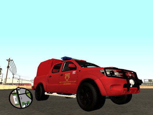 Toyota Hilux San Andreas Fire Department (Malaysia Fake-Real Livery)