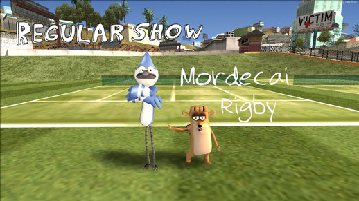 Regular Show Mordecai & Rigby