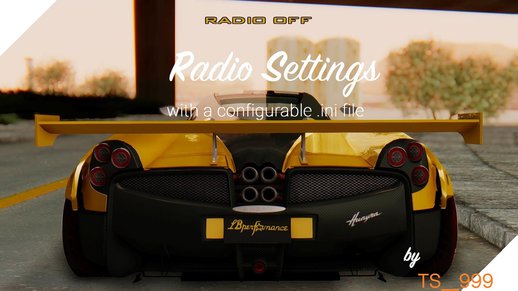 Radio Settings