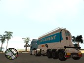 Scania R620 with HM Cement Trailer