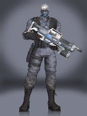 Overwatch Soldier 76 Commando 76+Bonus