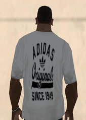 Adidas Graphic Crew T-shirt White Black