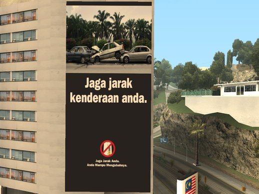 Malaysia Road Safety Billboard