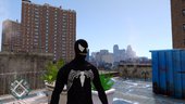 Black Spider-man and Venomized Spidey