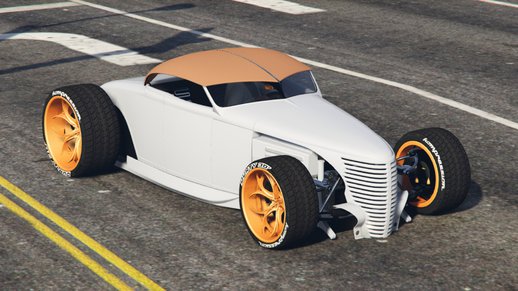 Ford Model A 1930 Roadster Durty 2016 GTA5 OLDER And WISER (Add-On OIV | Replace)