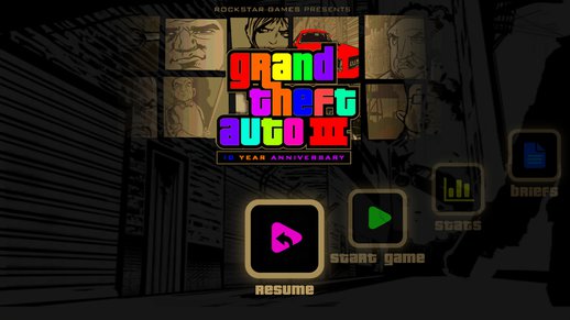 GTA3 Colorful Buttons And Icons
