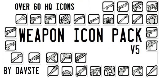 HQ Weapon Icon Pack V5