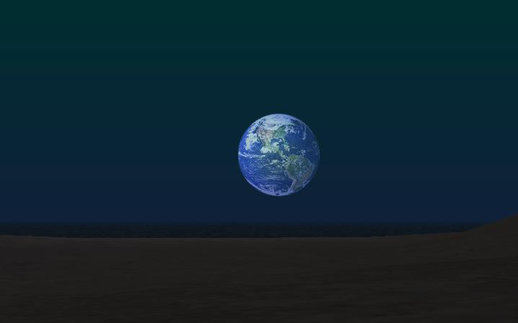 Earth as Moon
