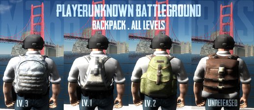Playerunknown's Battleground Backpack (All levels)