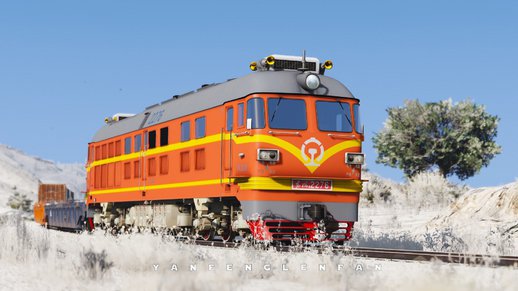 【中国东风系列内燃机车】DF4B Type Diesel Locomotive 东风4B型内燃机车 西瓜 橘子