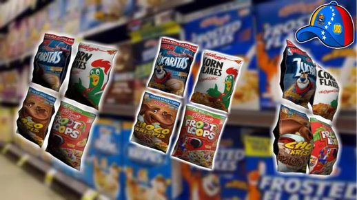 Pack de Cereales màs populares que se venden en Venezuela