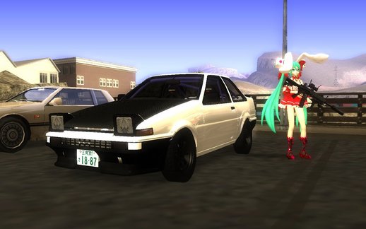 Toyota AE86 Coupe Touge Style