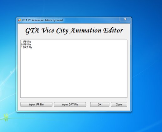 GTA VC Animation Editor