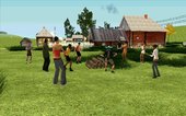 Party in the village Mod for GTA CR