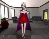 Elsa [Red Dress Mod] From Frozen Free Fall