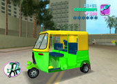Realistic Indian Rickshaw for GTA VC