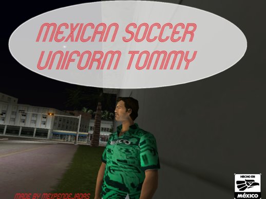 Old Mexican Soccer Uniform