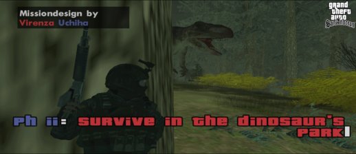 Prehistorical Rising II: Survive In The Dinosaur's Park (DYOM)