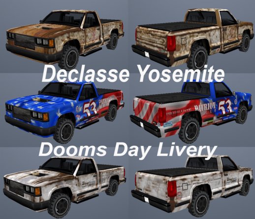Declasse Yosemite Liveries 