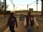 GTA V Gang Skins for SA