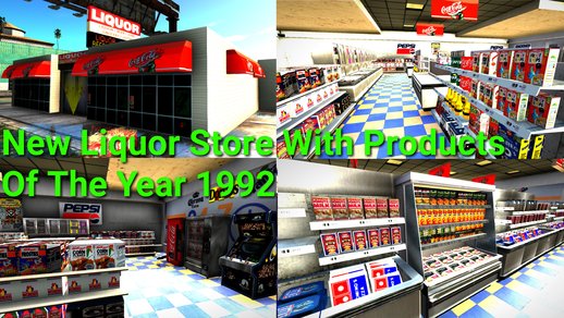 New Liquor Store With Products Of The Year 1992