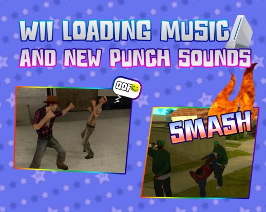 Wii Loading Music And New Punchs Sounds 1.1