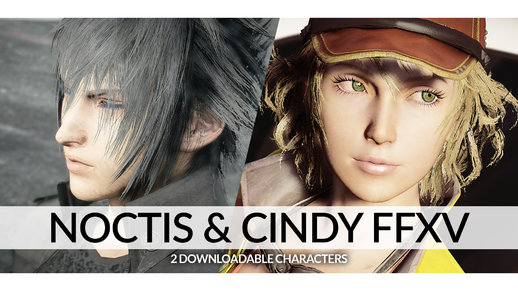 Noctis Lucis Caelum & Cindy Aurum Final Fantasy XV [Add-on Ped | Replace] v1.5