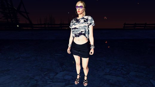 GTA Online Female Skin With Normal Map