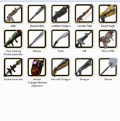Fortnite Weapons Icons