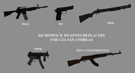 4th Minipack Weapon Replacers (Insurgency Edition)