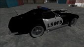 Chevrolet Corvette C3 Stingray Police LSPD