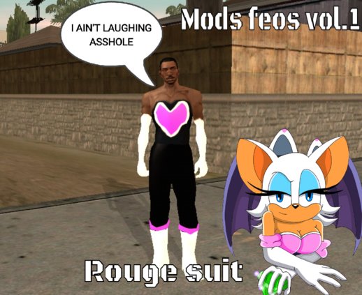 Rouge The Bat Clothes For Cj