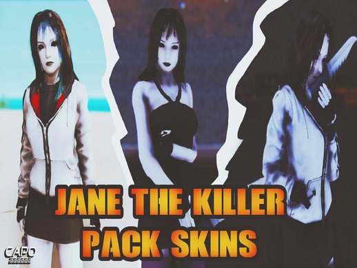 Jane The Killer Pack Skins