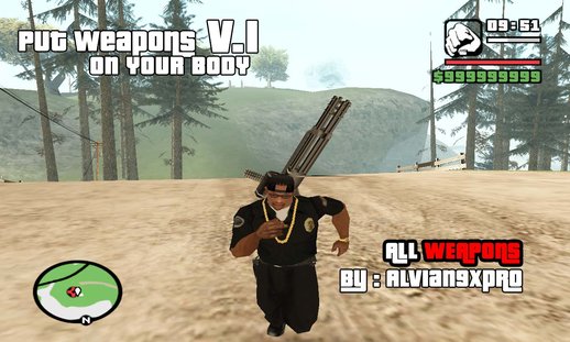 Put Weapon On Your Body V.1 (PC)