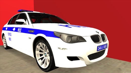 BMW M5 E60 Türk Polis Arabası