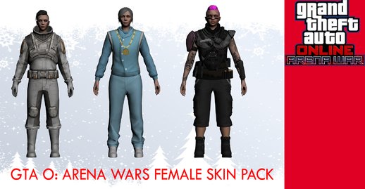 GTA Online: Arena Wars Female skin pack