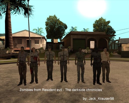 Zombie Pack 3 from Resident Evil: The Darskide Chronicles