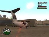 Bombardier CRJ-200 United Nations with CLEO script