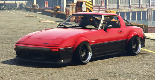 1984 Mazda RX-7 Stanced Version |Five-M|Replace|Add-On|