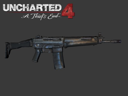 Assault Rifle Uncharted 4