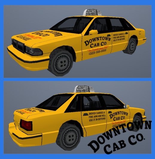 Downtown Cab Co. Taxi