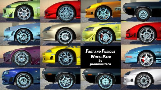 Fast and Furious Wheel Pack
