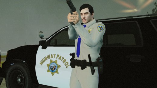 GTA Online Random Skin #16 SAHP Officer