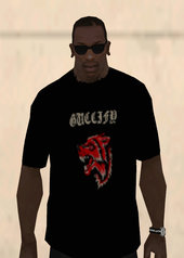 Guccify Wolf T-shirt Black