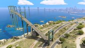 GTA 5 Bridges with traffic paths for Liberty city V v1.0.1