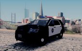 Ford Explorer 2016 SFPD 