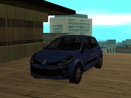 Renault Clio SA Style Lowpoly