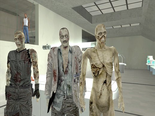 Zombies From Resident Evil Zero