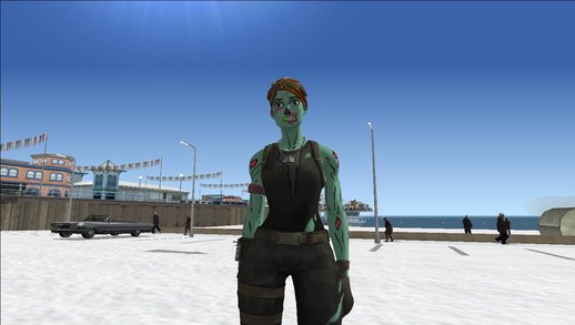 Ghoul Trooper Female From Fortnite 